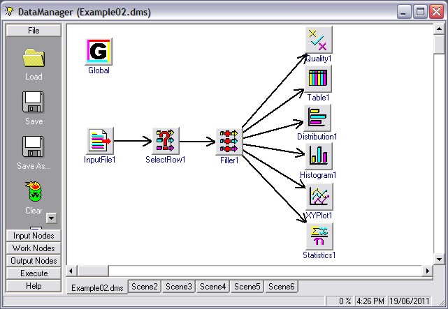 Data Manager Software Sample 1